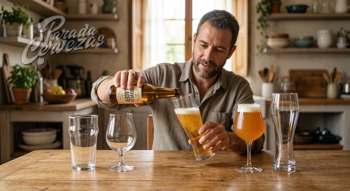 El Vaso Importa: Cómo el recipiente cambia tu Cerveza Artesana